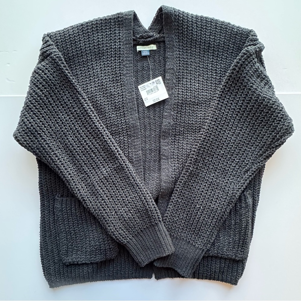 NWT American Eagle Outfitters Black Knit Women's Cardigan